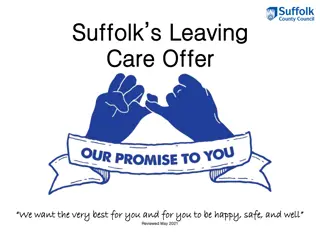 Support Services for Care Leavers in Suffolk