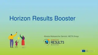 Maximizing Impact of Research Projects with Horizon Results Booster