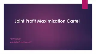 Understanding Joint Profit Maximization Cartel