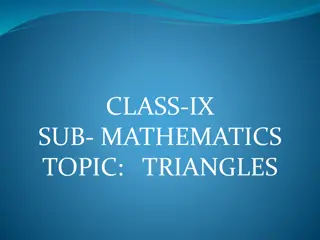 Triangles: Importance and Applications in Engineering