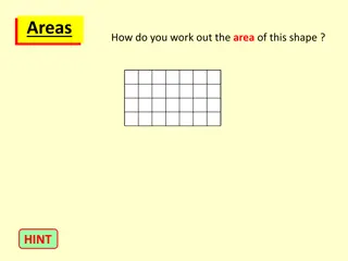 Calculate Area of Various Shapes - Geometry Challenges