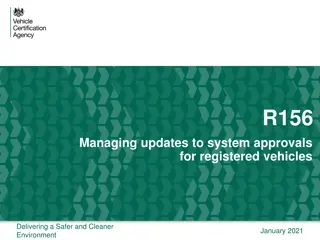 Managing Updates for Registered Vehicles: Safer and Cleaner Environment