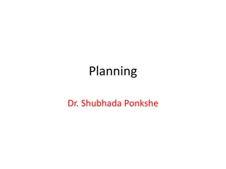 The Importance of Planning in Management