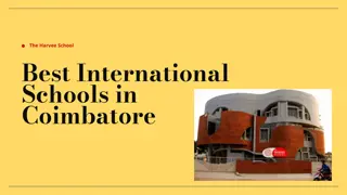 Best International Schools in Coimbatore - The Harvee School