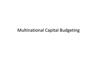 Multinational Capital Budgeting Process