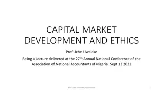 Capital Market Development and Ethics in Africa