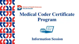 Medical Coding Certificate Program Information Session