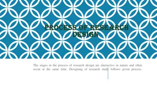 The Process and Types of Research Design