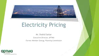 Understanding Electricity Pricing and Tariff Structure in Pakistan