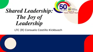 Shared Leadership: The Joy of Leadership - Empowering Others Together