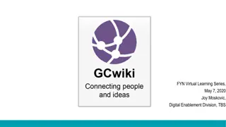 Maximizing Collaboration with GCwiki for Effective Information Sharing