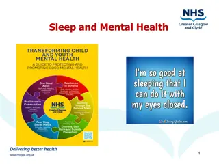 Understanding the Impact of Sleep on Mental Health
