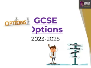 GCSE Options at Cwmbran High School: A Guide for Students and Parents