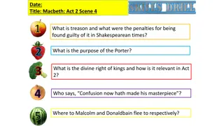 Shakespeare's Macbeth: Act 2 Scene 4 Analysis