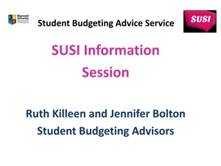 Student Budgeting Advice Service Information Session