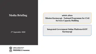 Mission Karmayogi: Transforming Civil Services Capacity Building in India