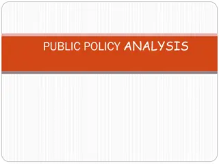 Evolution of Public Policy: Analysis and Impact