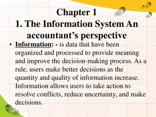 Understanding Information Systems from an Accountant's Perspective