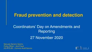 Enhancing Fraud Prevention and Detection in EU Research Grants
