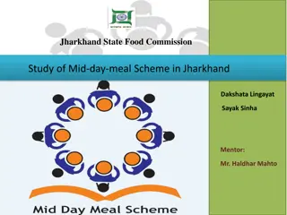 Study of Mid-day Meal Scheme in Jharkhand