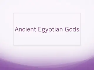 Exploring Ancient Egyptian Gods: Amun, Thoth, Anubis, Bastet, Seth, and Hathor