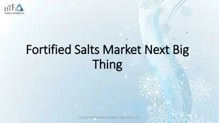 Fortified Salts Market ppt