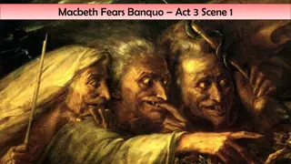Analyzing Macbeth's Fear of Banquo in Act 3, Scene 1