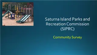 Saturna Island Parks & Recreation Commission Community Survey Overview