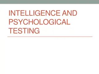 Understanding Psychological Testing: Key Concepts and Applications