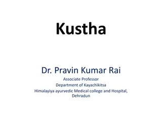 Kustha in Ayurveda: Skin Disorders Explored