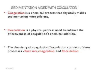 Understanding Sedimentation Aided with Coagulation and Flocculation