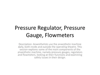 Understanding Anaesthetic Machine Components: Pressure Gauges, Regulators, and Flowmeters