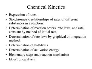 Chemical Kinetics: Rates, Reactions, and Mechanisms