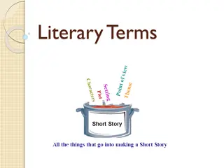 Understanding Literary Terms and Characterization in Fiction