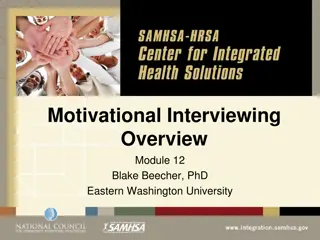Key Insights into Motivational Interviewing for Behavior Change