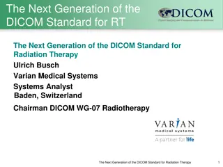Evolution of DICOM Standard for Radiation Therapy