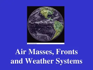 Air Masses and Fronts in Weather Systems