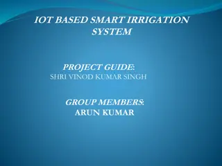 IoT Based Smart Irrigation System Project Guide