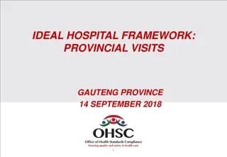 Regulations and Standards for Health Establishments in Gauteng Province