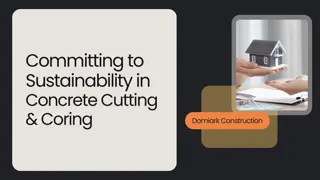 Committing to Sustainability in Concrete Cutting & Coring (1)