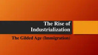 The Rise of Immigration in America During the Gilded Age