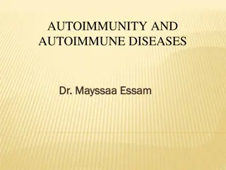 Autoimmunity and Autoimmune Disorders