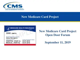 Important Updates on the New Medicare Card Project