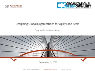 Evolving Global Organizations for Agility and Scale