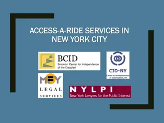 Access-A-Ride Services in New York City - Paratransit Transportation for Disabilities