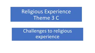 Challenges to Religious Experience: A Critical Examination