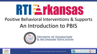 Introduction to Positive Behavioral Interventions & Supports (PBIS)