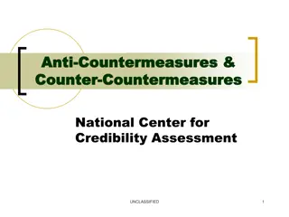 Understanding Anti-Countermeasures in Credibility Assessment