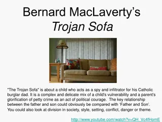 Characterization in Bernard MacLaverty's 'The Trojan Sofa' through Niall