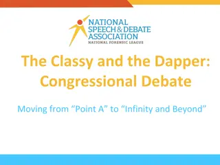 Congressional Debate Essentials: From Legislation to Speech Delivery